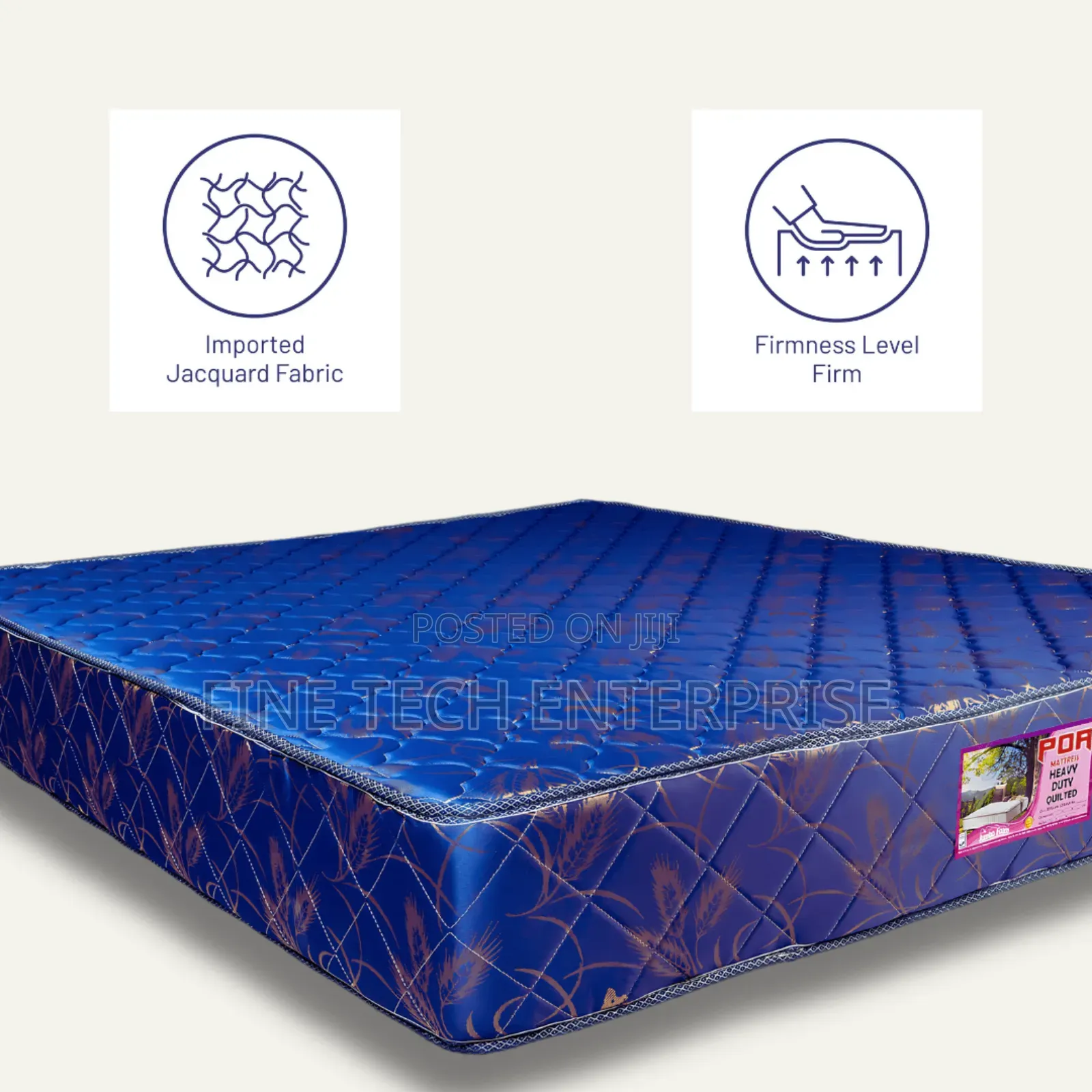 12 Inches Density Quilted Mattress