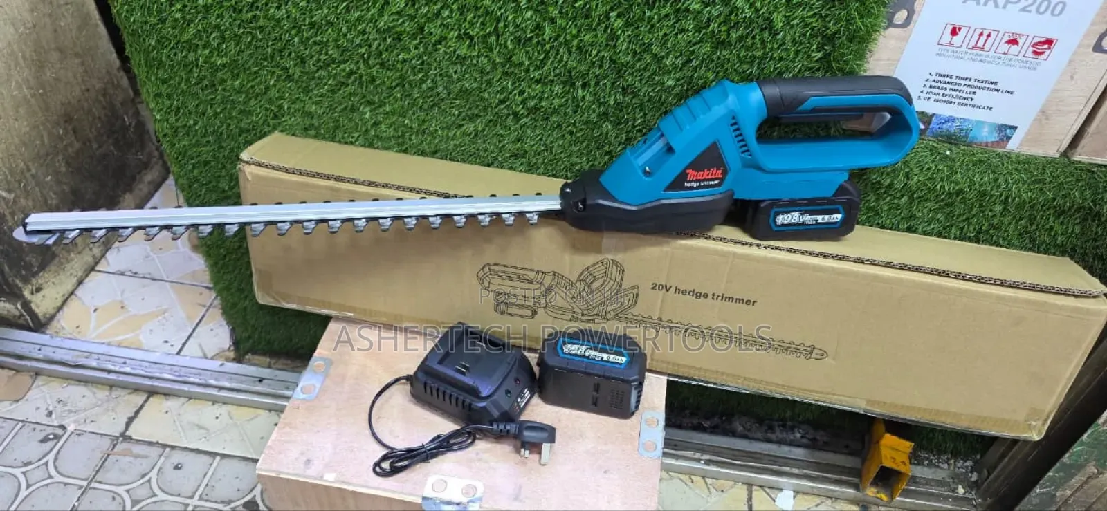 Cordless Hedge Trimmer 198v/Rechargeable Hedge Trimmer