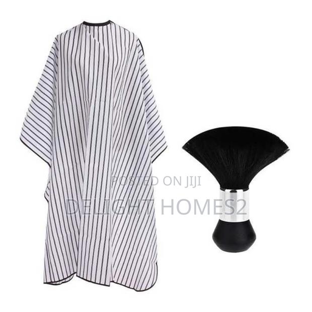 Striped Salon Cape_sb