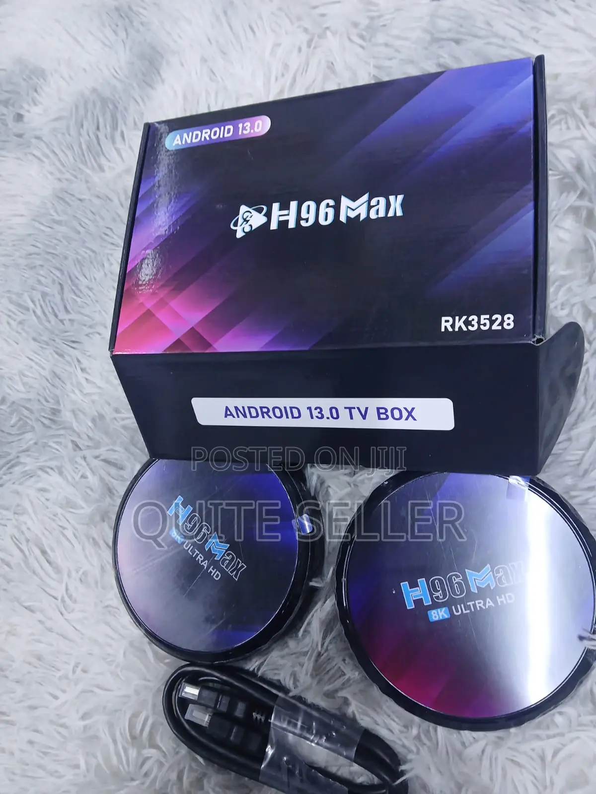Android 13 Tvbox 4+32gbrk3528 Quad-Core H96max