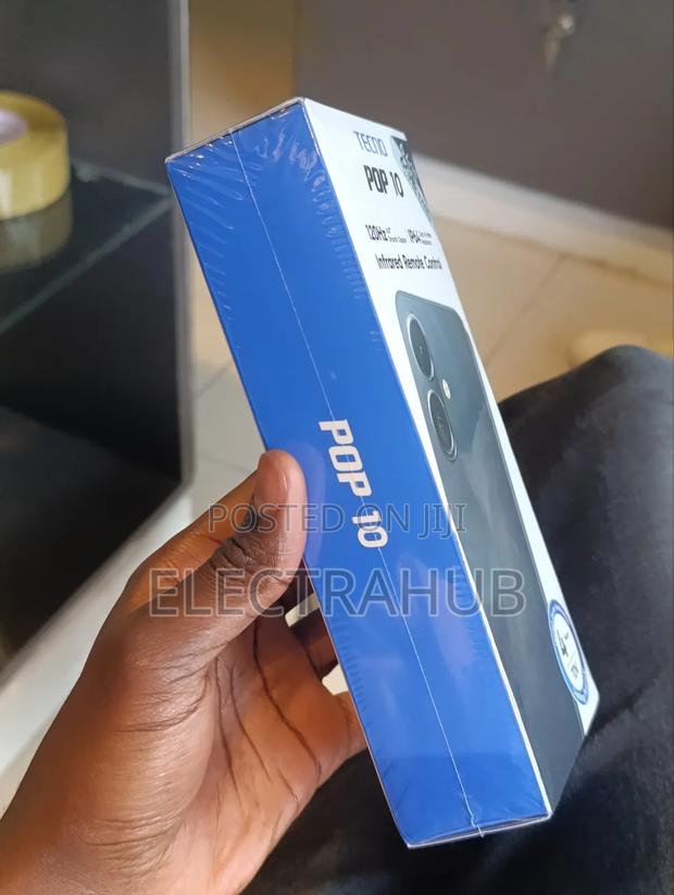 New Tecno Pop 10 64 GB Black - thumbnail 2