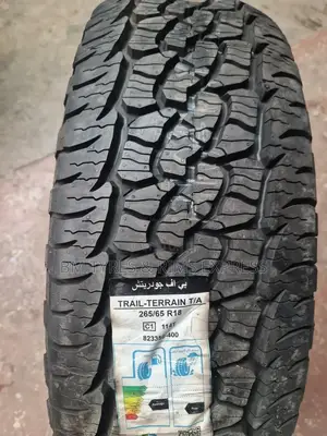 265 /65 R18 Bf Goodrich Tyres (Trail Terrrain) Usa.