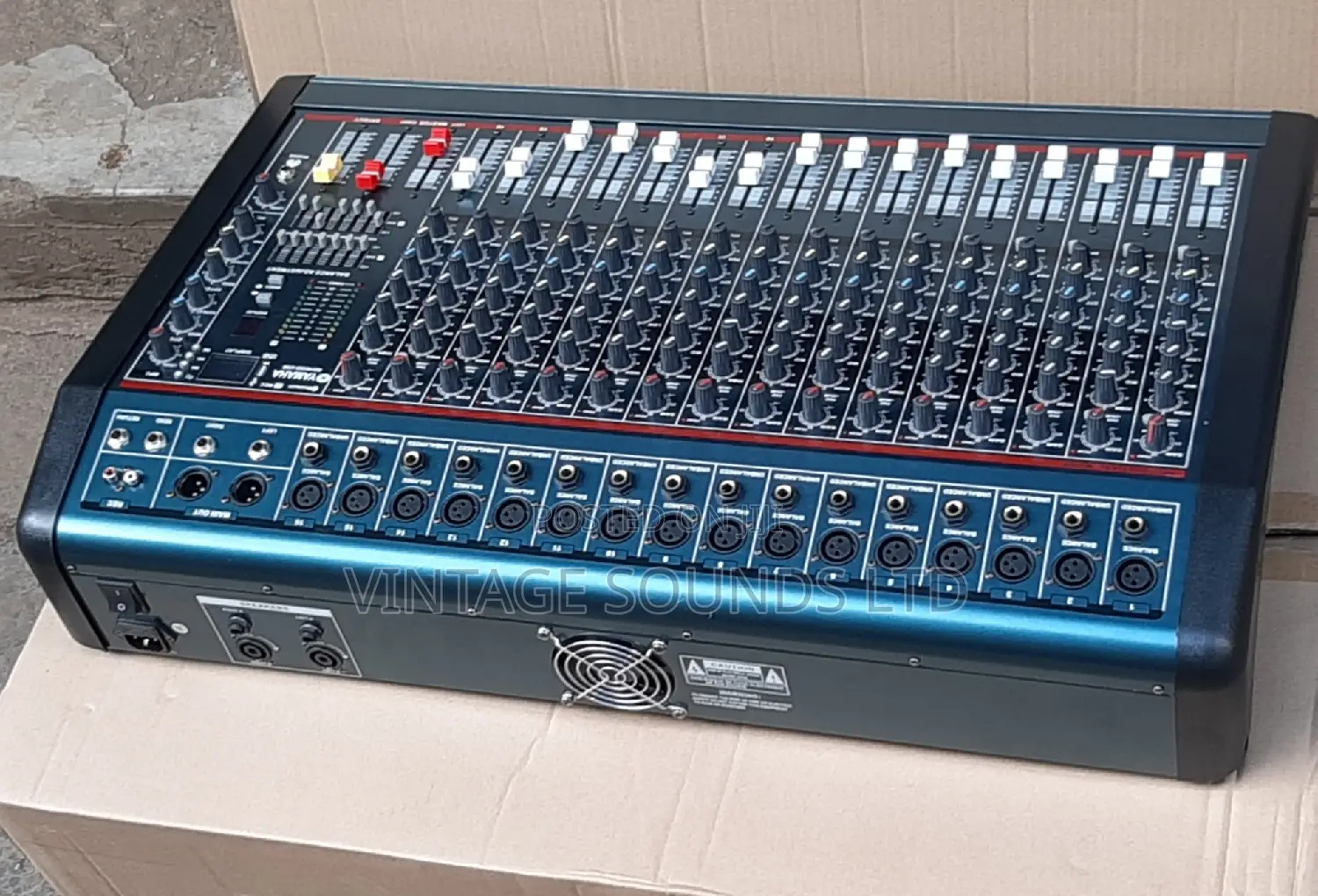 16 Channel Powered Mixer/Amplifier