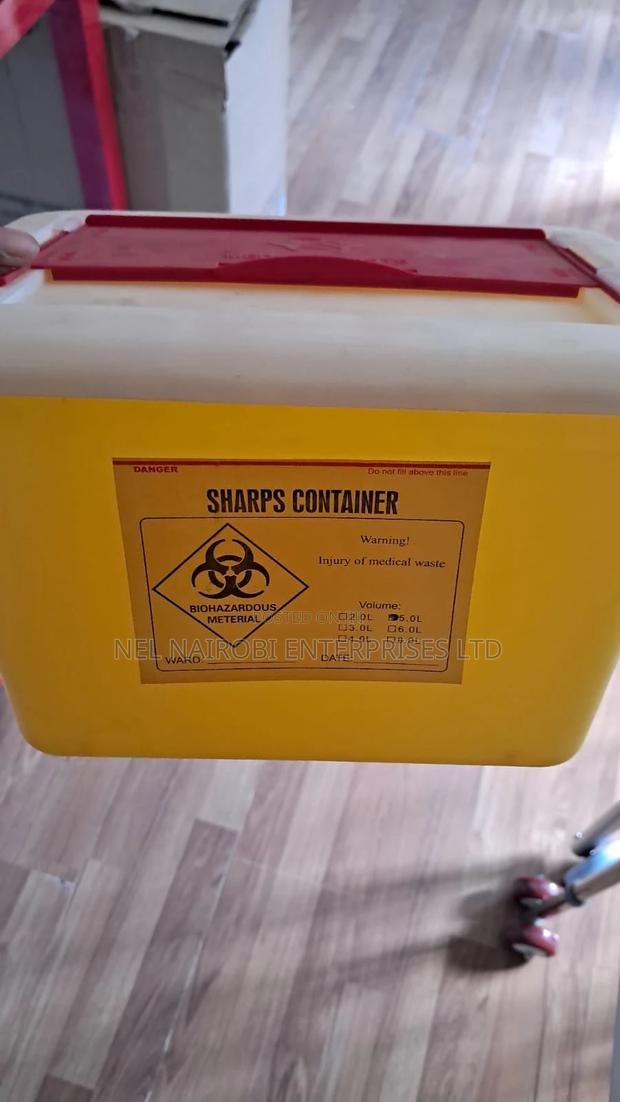 5l Biohazard Sharps Container