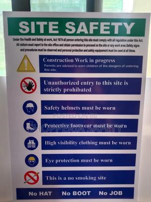 Construction Site Safety Signages- A1 - main view
