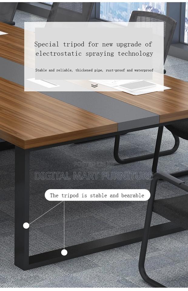 Office Table: 3 Meter Formal Conference Office Table - thumbnail 4