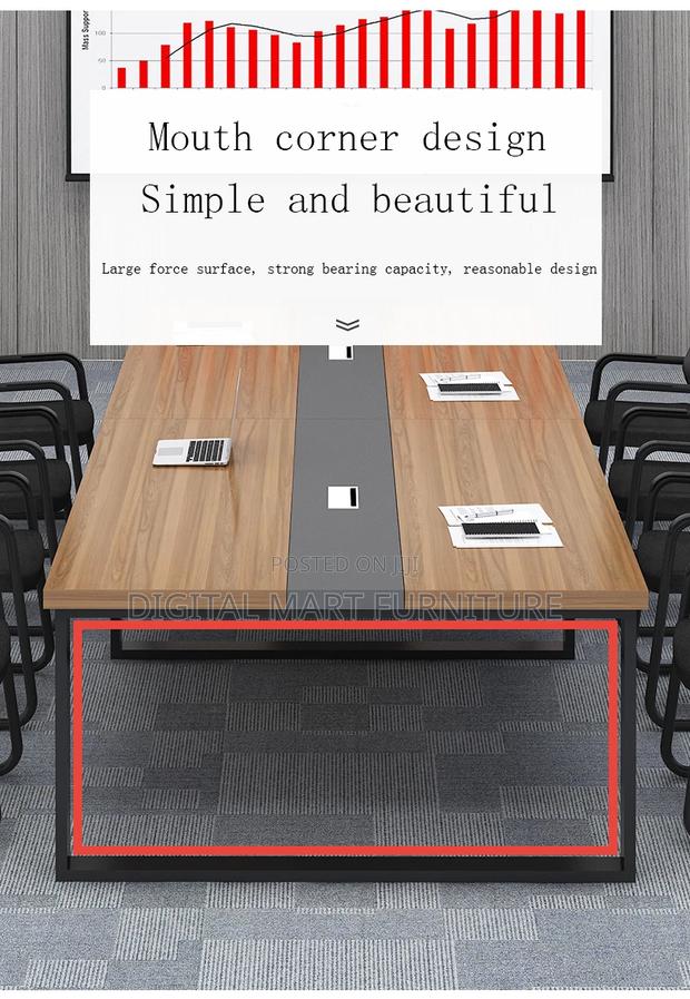 Office Table: 3 Meter Formal Conference Office Table - thumbnail 5