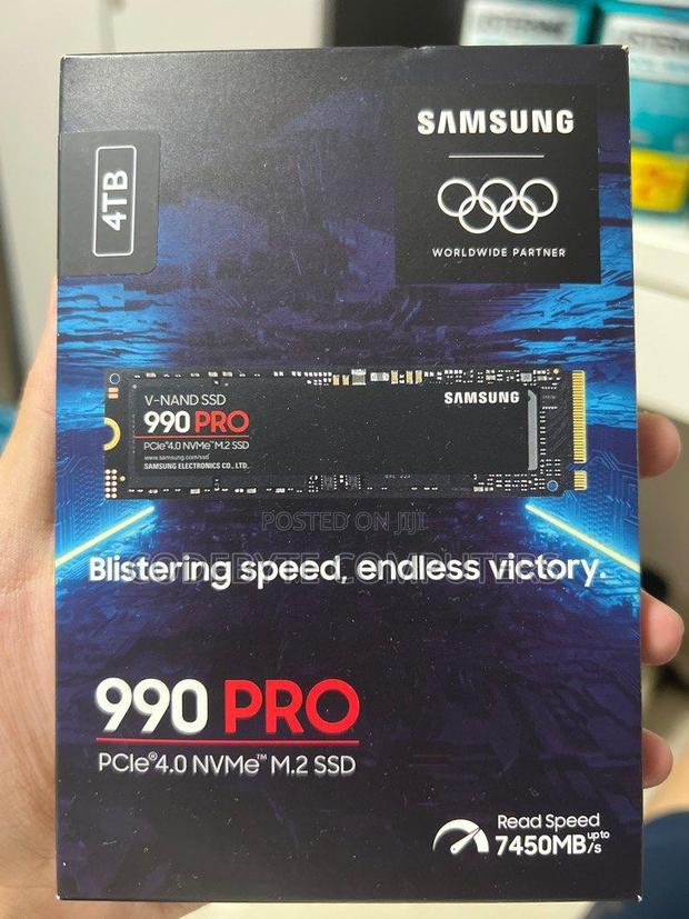 Samsung 4tb 990 Pro Pcie 4.0 X4 M.2 Internal Nvme Ssd