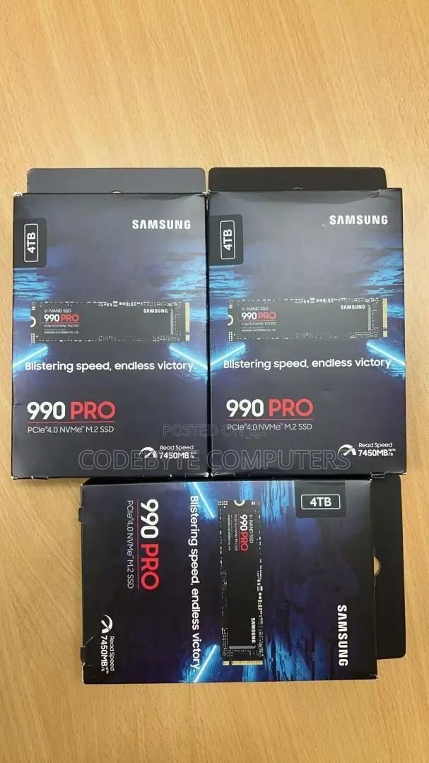 Samsung - 990 Pro 4tb Internal Ssd Pcie Gen 4 Nvme