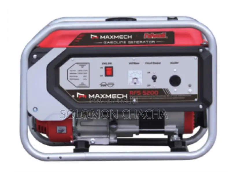 Maxmec,H Rfs-3800e 2.8 Kva/2.2kw, Petrol Generator