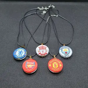 Football Club Logo Necklace Pendant Soccer Epl Team Gift Men