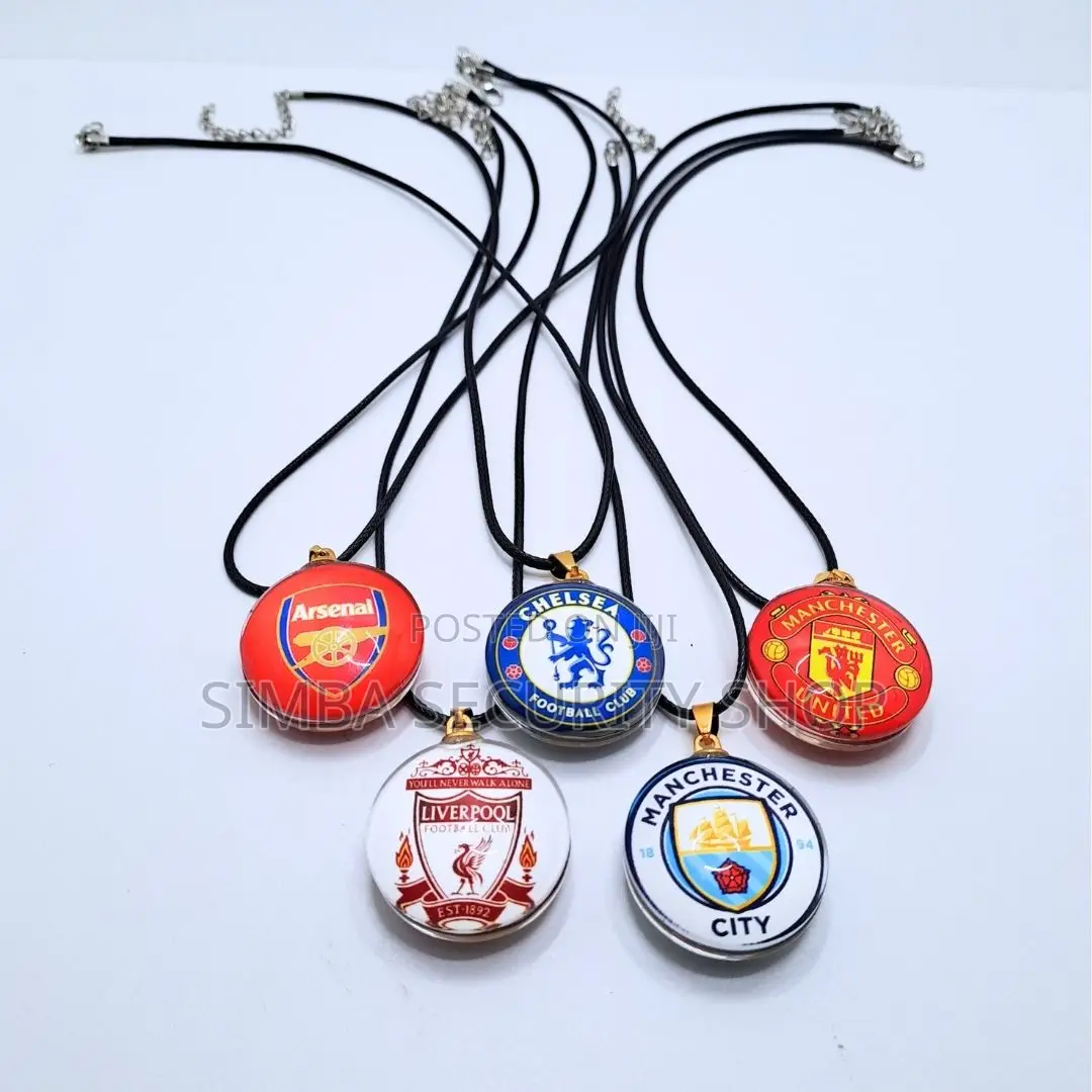 Football Club Logo Necklace Pendant Soccer Epl Team Gift Men