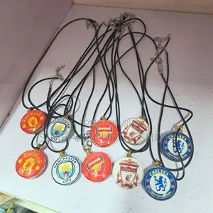 Football Club Logo Necklace Pendant Soccer Epl Team Gift Men