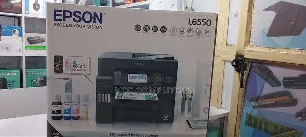 Ecotank L6550 A4 Multifunction Wi-Fi Ink Tank Printer With Fax - thumbnail 2
