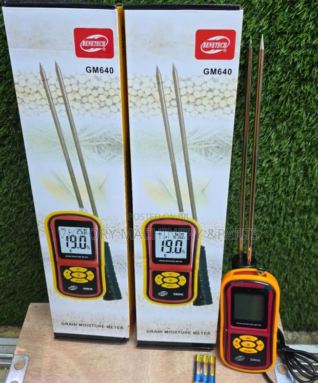 Yellow Grain Moisture Meter - main view