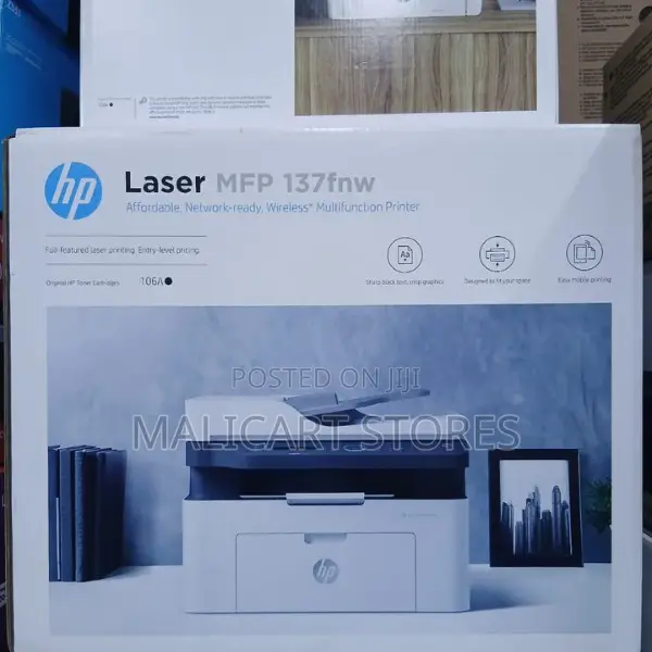 Hp Laser MFP 137fnw Printer