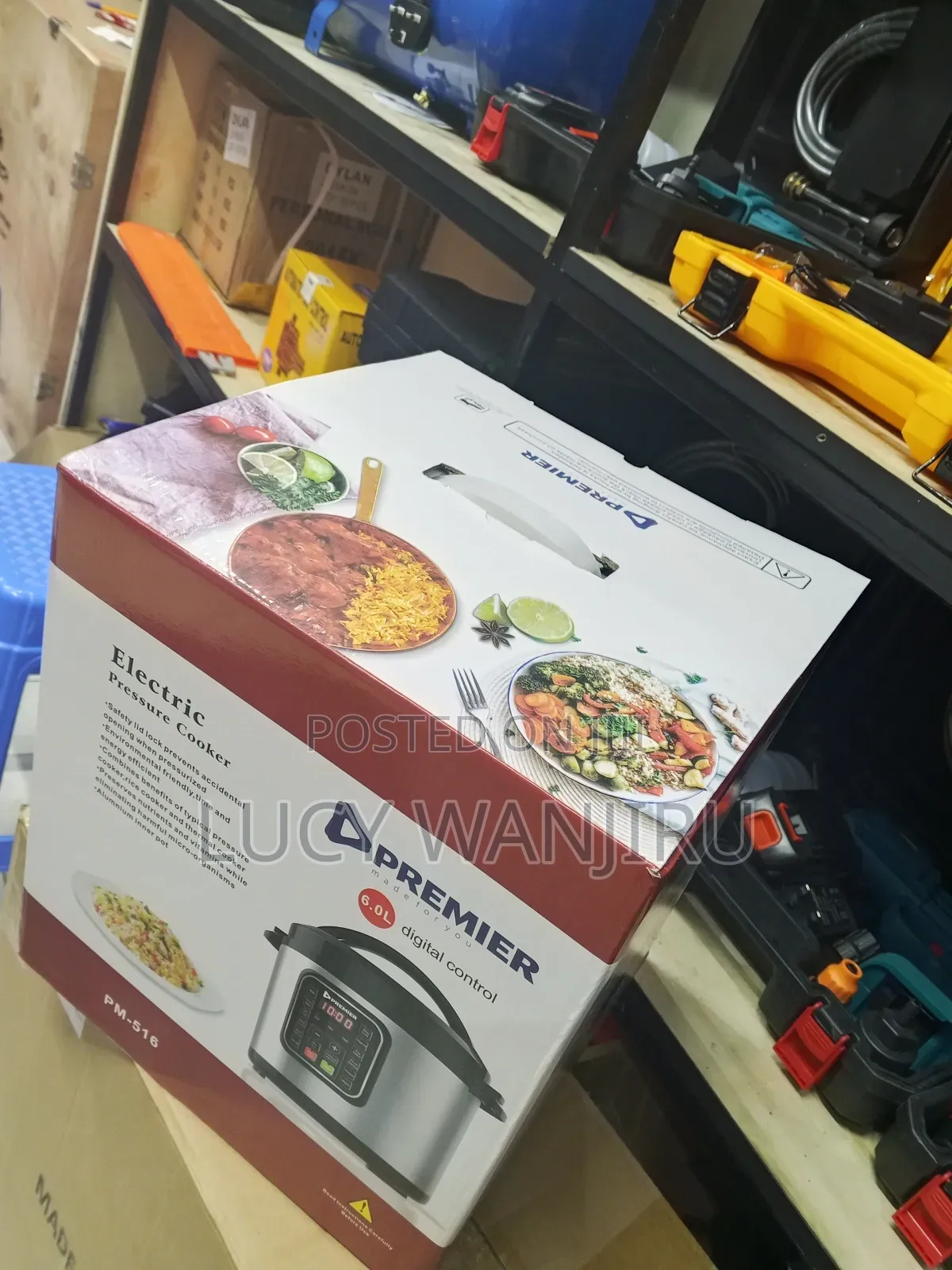 Premier Electric Pressure Cooker/6l Pressure Cooker