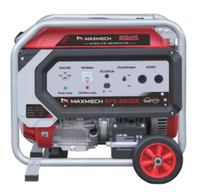 Maxmech, Rfs-8800e 9.4 Kva/7.5kw, Petrol Generator