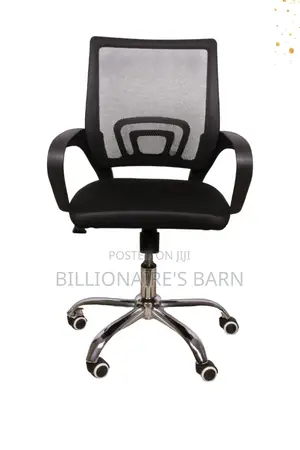 Mesh With Ergonomic Fabric With Lumbar Support