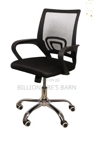 Mesh With Ergonomic Fabric With Lumbar Support
