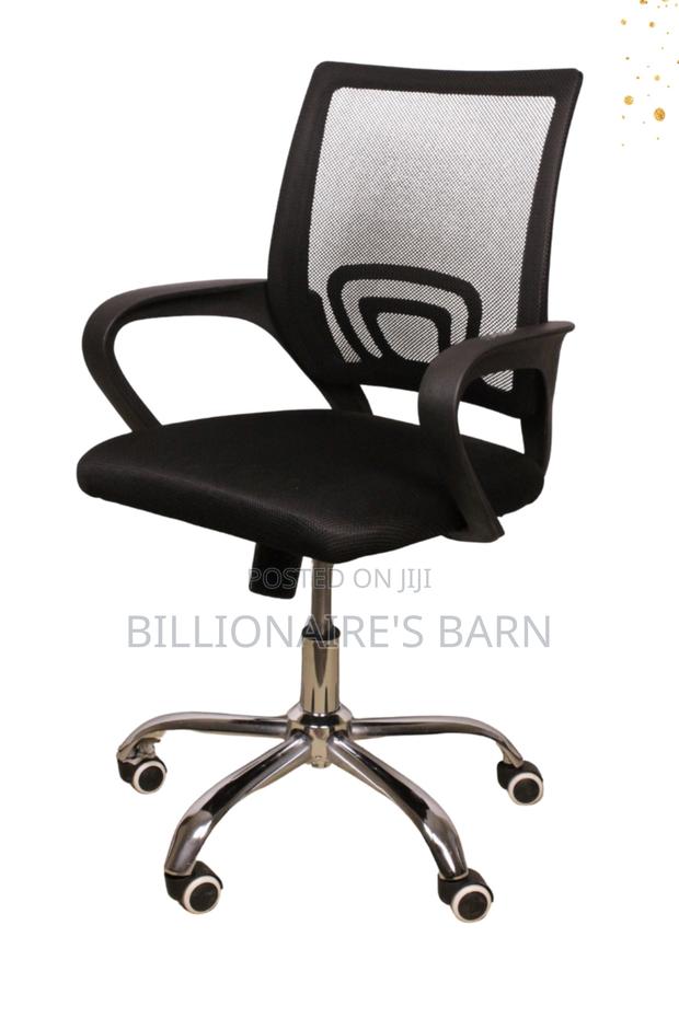 Mesh With Ergonomic Fabric With Lumbar Support - thumbnail 2