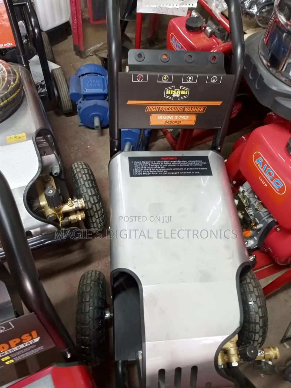 Highly Available 3450psi Hisaki Electric Pressure Washer