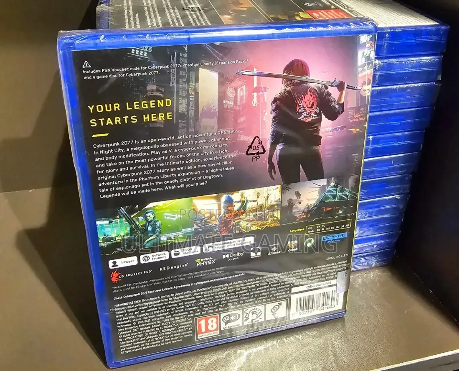 Ps5 Cyberpunk 2077 Ultimate Edition