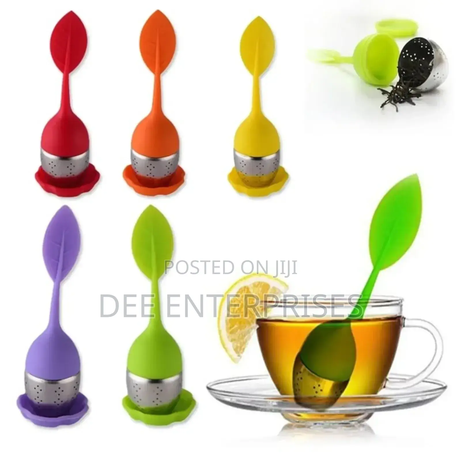 Tea Leaf Silicone Infuser