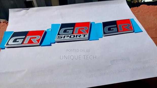 Buy Gr Badge 3pcs Set Toyota Racing Car Emblem
