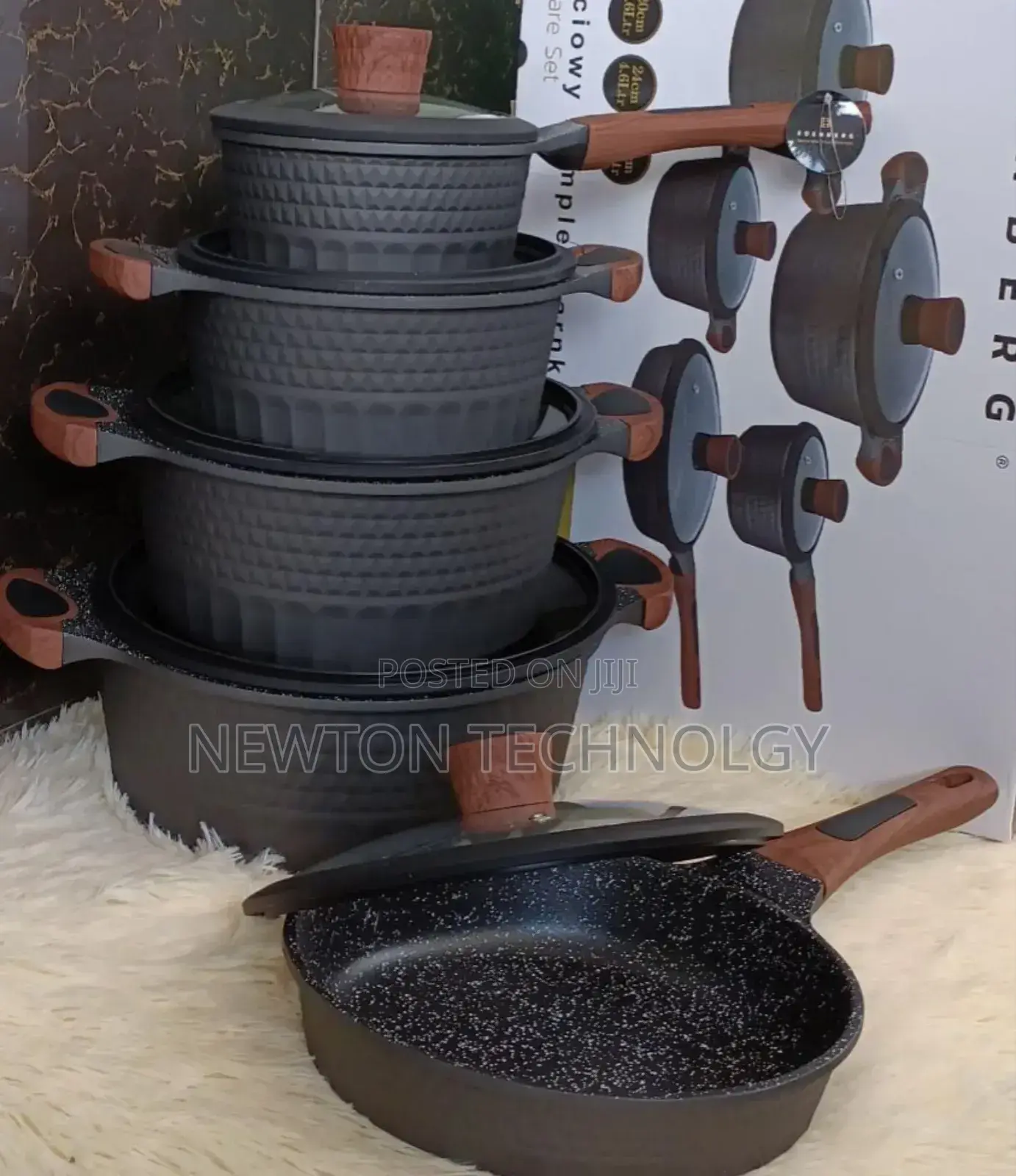 Edenberg Cookware S10pcs*
 Code 5648