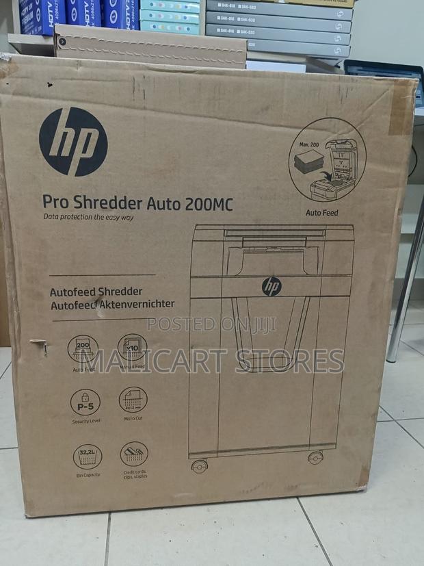 Hp Pro Shredder Auto 200mc Micro-Cut Shredder - main view