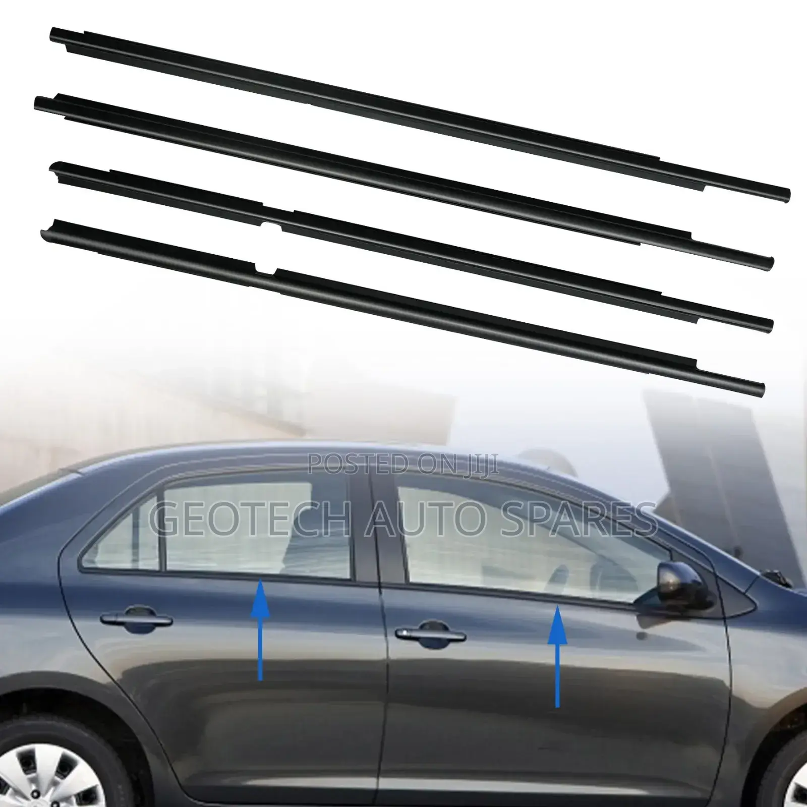 Toyota Belta Weather Strips/Door Moulding