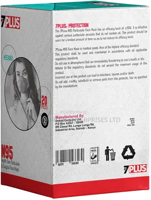 7plus N95 Face Mask