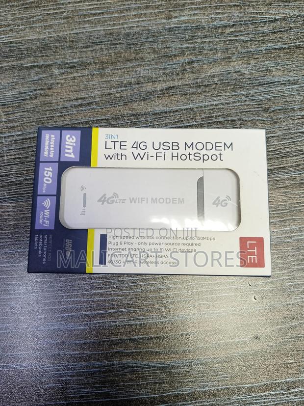 4g Lte Usb Modem With Wi-Fi Hotspot - main view