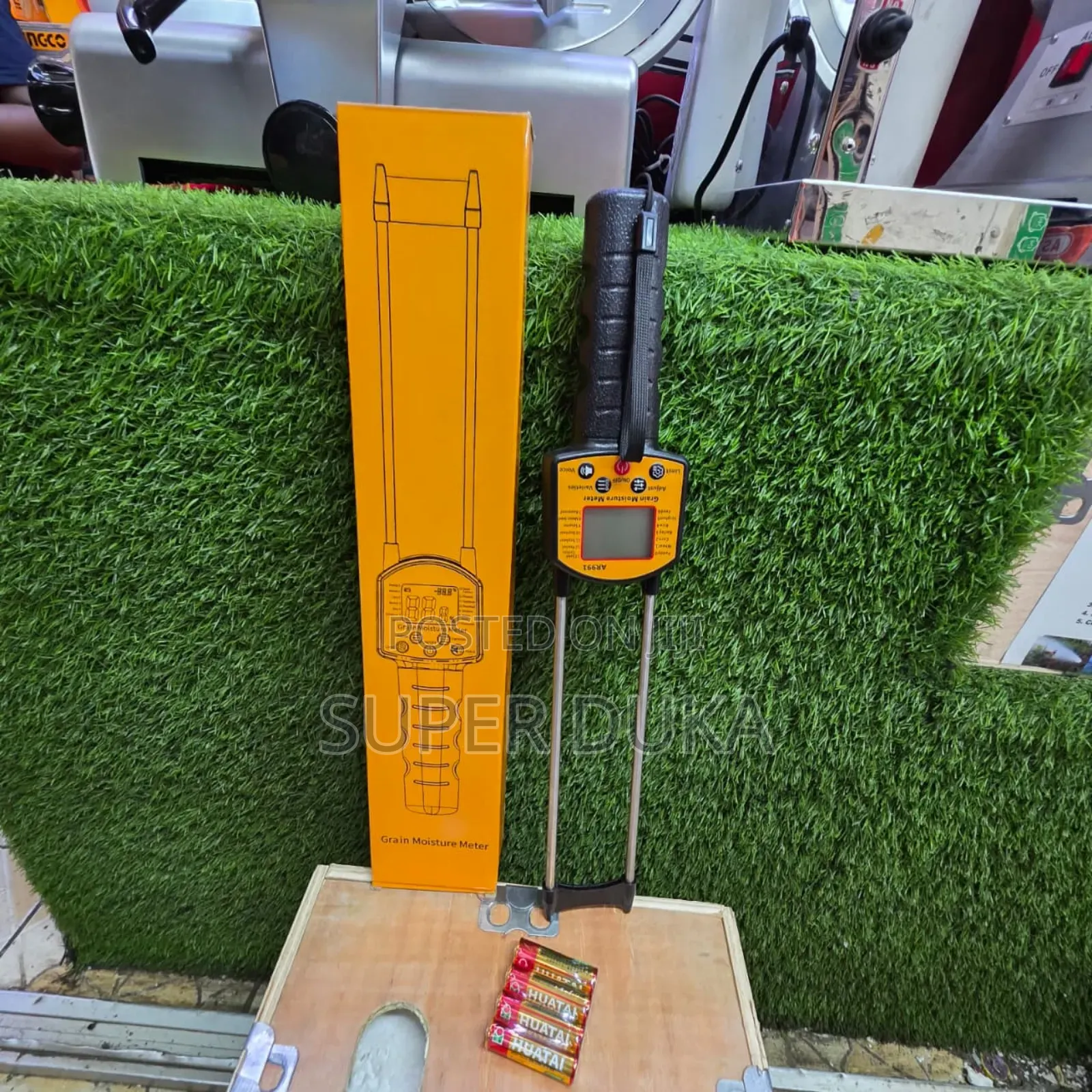 Grain Moisture Meter.