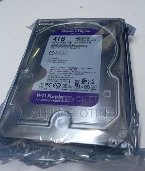 3.5′′ Form Factor-4tb Western Digital Desktop Hard Drive