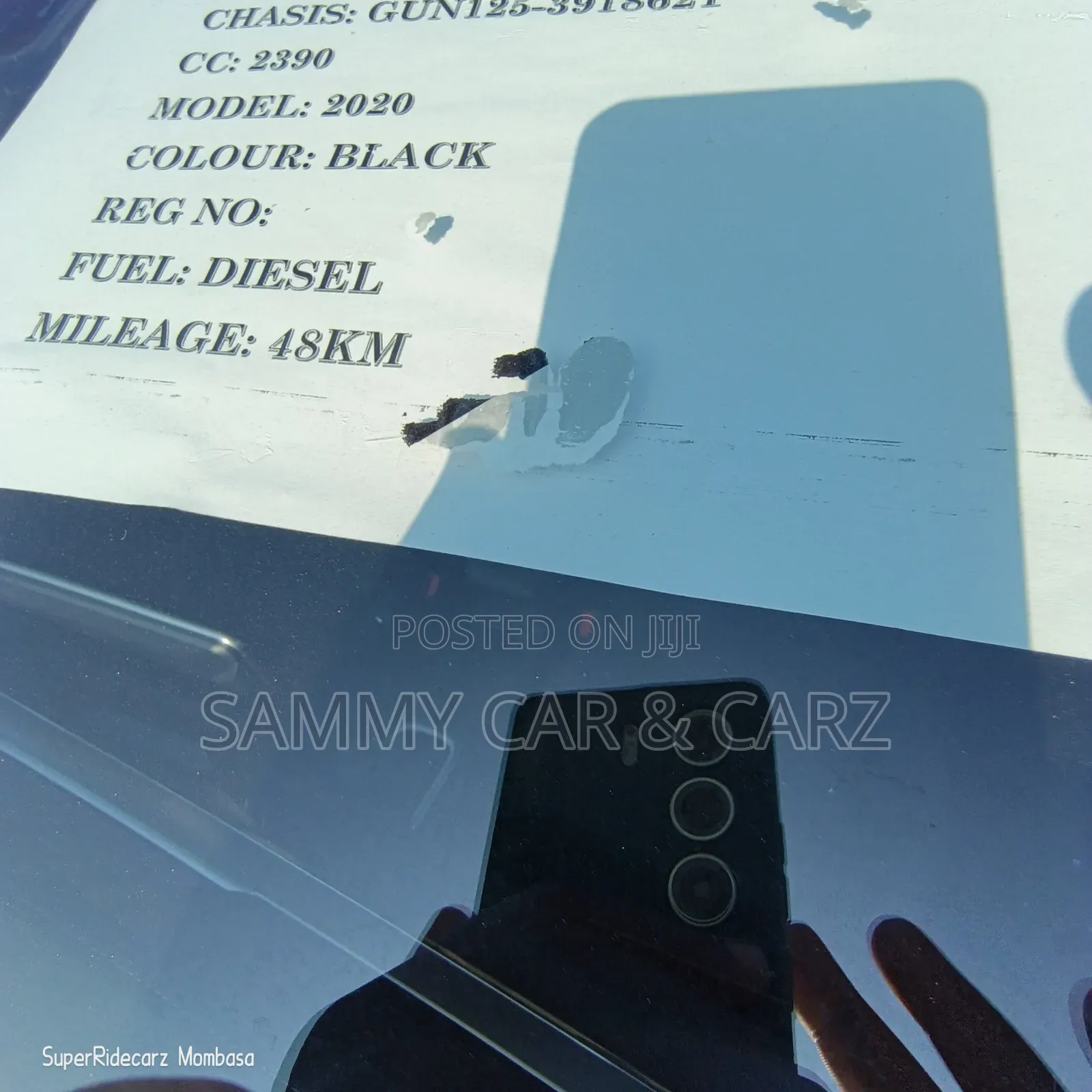 Toyota Hilux 2020 Black