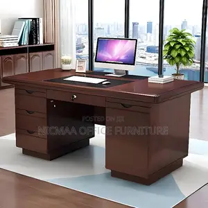 Executive Attached Drawers Desk
