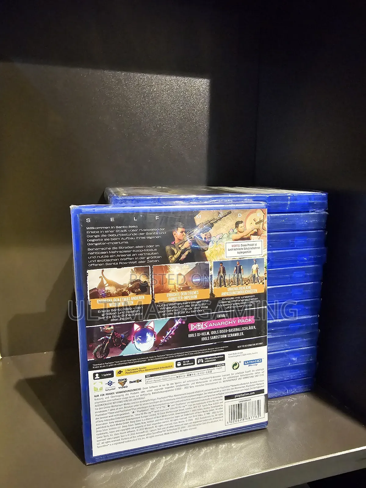 Ps5 Saints Row Day One Edition