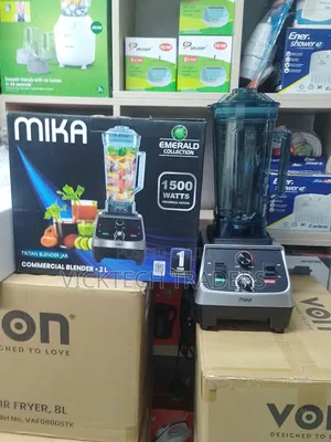 Blender Mika 2 Litres 1500w Commercial Blender,1 Yr Warranty