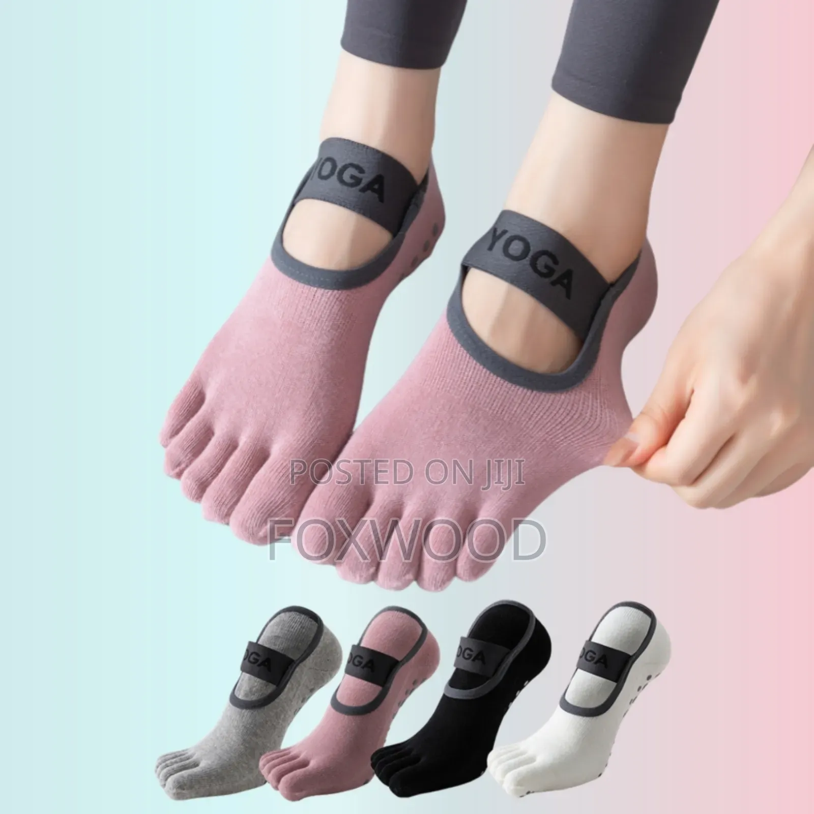 Yoga Socks Non Slip Skid Socks With Grips Pilates