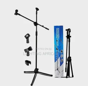 Tripod Stand Adjustable Microphone Metallic Stand