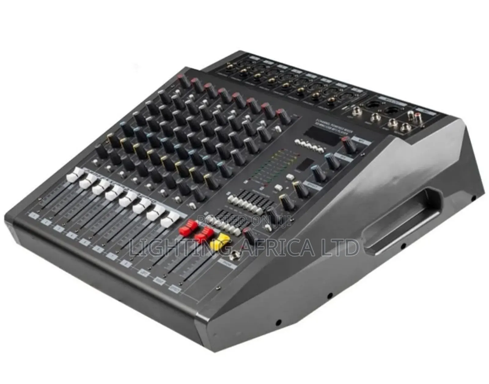 8 Channels Max Proffesional Powered Mixer Usb /Bluetooth 1000 Watts