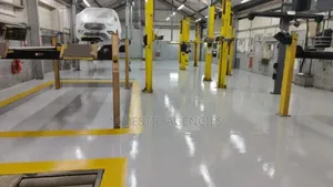 Epoxy Flooring Solution for Automotive Workshops
