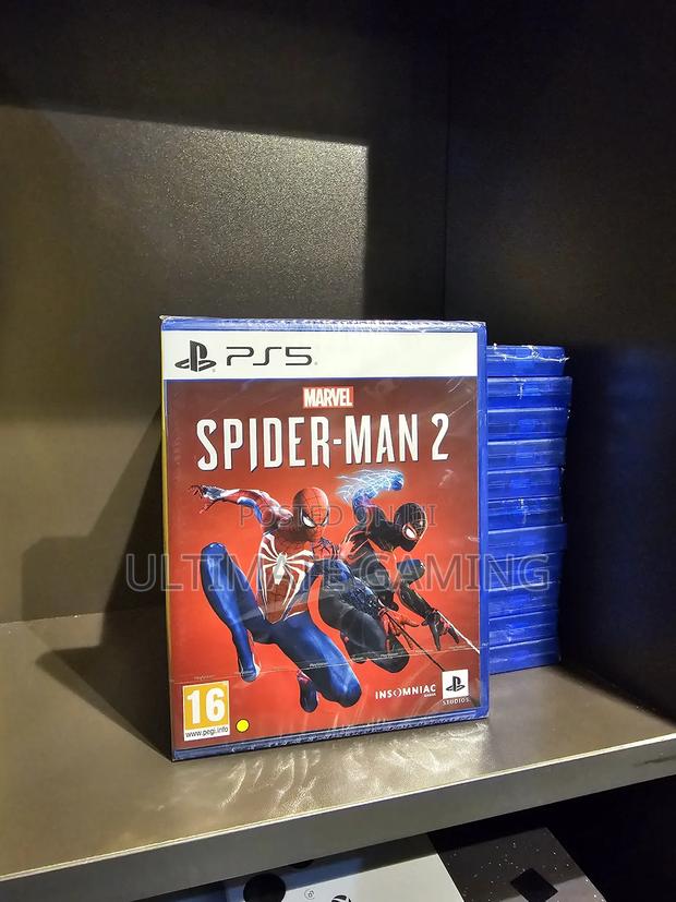Ps5 Marvel Spiderman 2 - main view