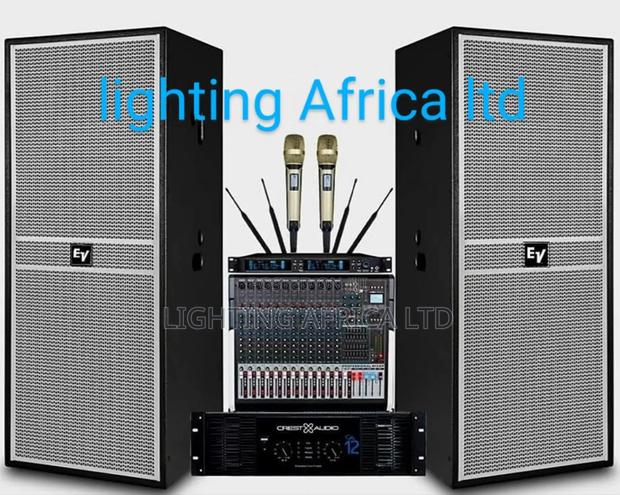 Outdoor Event - Church - Road Show Ev Powerful Sound System Complete