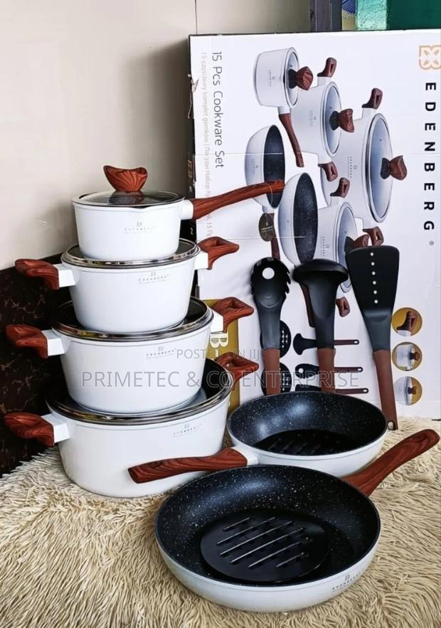 15 PCS Edenberg Nonstick
