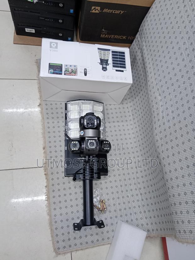 Solar Streetlight 3-Lens CCTV Motion Sensor - main view