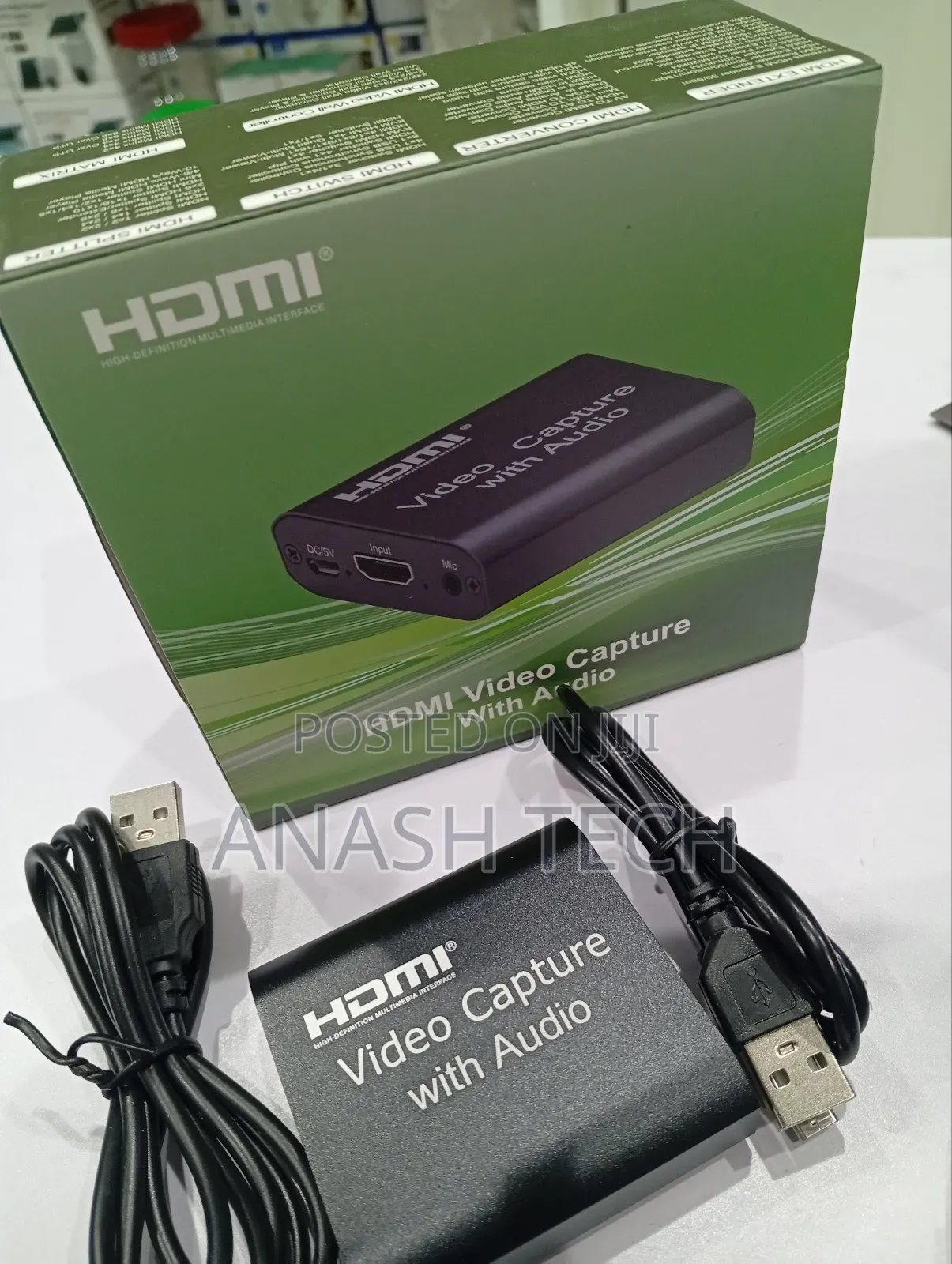 Compact Size 1080p Hdmi to Usb Capture Card With Audio