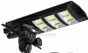 4g Solar Street Light With 3 Cameras Wireless CCTV - 450watts